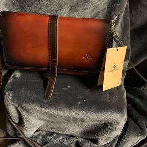 Patricia Nash Leather Tijola Crossbody Bag